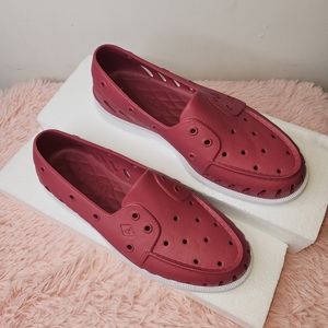 Sperry Top-Sider Rubber Boat Shoes Women12 Or Men 10